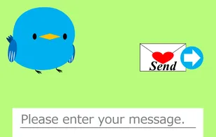 Let's write a cheerful message to the you of tomorrow.