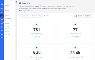 Tapfiliate screenshot 1