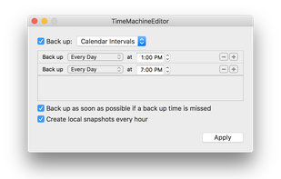 TimeMachineEditor screenshot 3