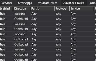 Minimal Firewall screenshot 2