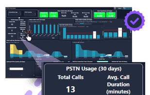 QER and PSTN Usage Reports