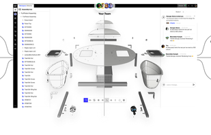 Reduce costs by keeping expensive CAD licenses to a minimum.
Unlimited collaboration with over thirty 3D file formats. Compatibility, speed, and costs are optimized for you and your team.
