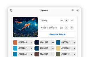 Pigment screenshot 1