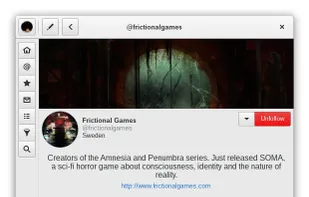 Corebird screenshot 1
