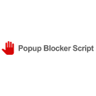 Popup blocker script icon