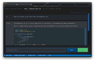 oterm screenshot 1