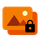 Secure photo viewer icon