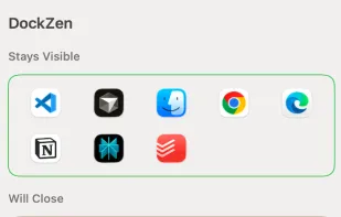 DockZen screenshot 1