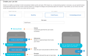 Amazon Lex screenshot 1