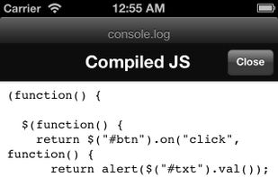 CoffeeScript At Once screenshot 3
