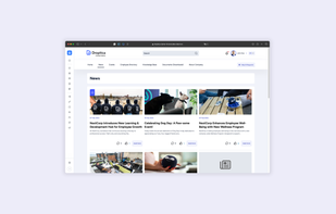 News with access control - Open Intranet