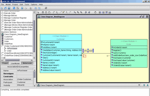 Powerful model browser, property sheet and diagram editor allow you to navigate the current UML model, view / modify the properties of a specified element, create new elements and Class and Use-Case diagrams.