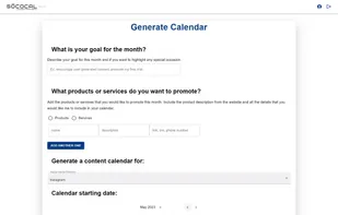 Sococal.ai screenshot 2