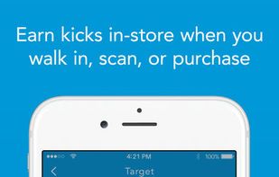 Earn between 25-1 easy kicks just for entering certain stores.