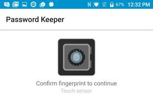 BlackBerry Password Keeper screenshot 1