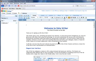 Zoho screenshot 1