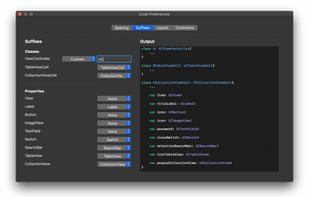Code preferences to have the best fit for your existing codebase.