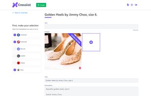 Crosslist screenshot 1