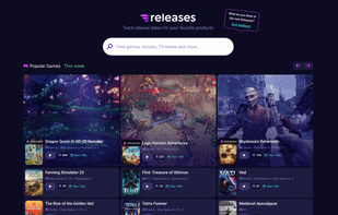 Releases.com screenshot 1