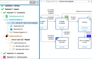 Visual QMS screenshot 1