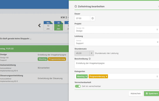 SpikeTime TimeTracking screenshot 1