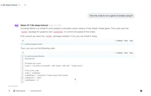 Falcon Chat screenshot 1