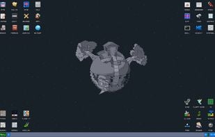 KolibriOS desktop