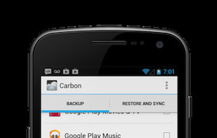Helium Backup screenshot 1