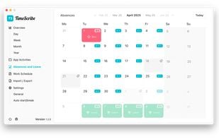 TimeScribe screenshot 2