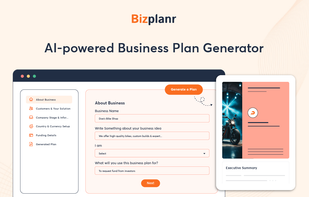 Bizplanr screenshot 1