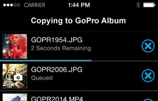 GoPro App screenshot 2