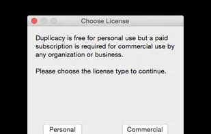 Duplicacy screenshot 1