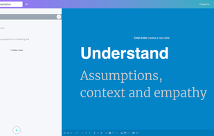 Press Tab to add slide body text box