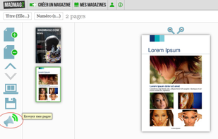 Create a magazine easily with Madmagz !
