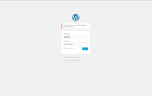 Limit Attempts WordPress Plugin screenshot 1