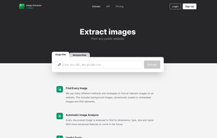 Image Extractor screenshot 1