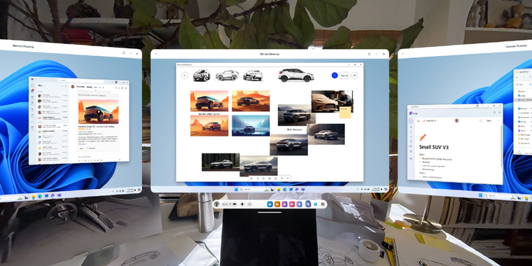 Microsoft launches mixed reality app to access Windows 11 PCs in VR via Meta Quest headset image
