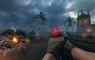 Scary Monster Horror Head Game screenshot 1
