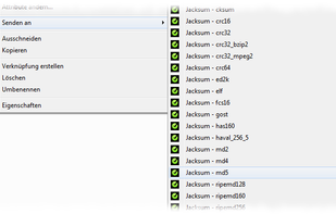 Jacksum screenshot 1