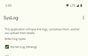 Android SysLog screenshot 1