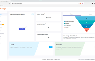 Interviewer dashboard