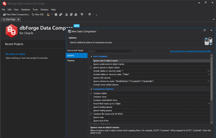 dbForge Compare Bundle for Oracle screenshot 1