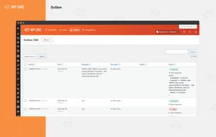 WP SMS Pro screenshot 3