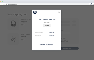 LuckyCoupon screenshot 2