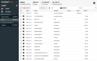 budgetzero screenshot 1