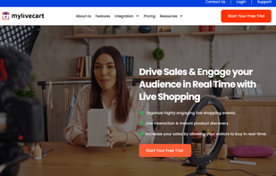Mylivecart- Live Shopping platfrom for eCommerce stores.