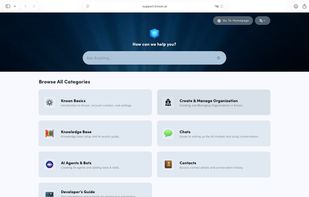 Public access to the knowledge base with AI-powered question answering.