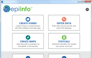 Epi Info screenshot 1