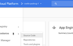 Google Cloud Source Repositories screenshot 1