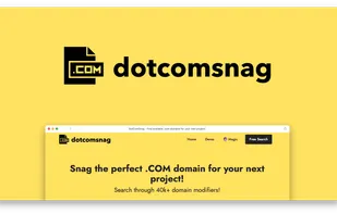 dotcomsnag screenshot 1